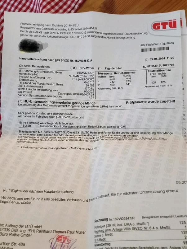 Gebraucht Nissan Note 98 PS (72 kW) 2015 Grau Kleinwagen