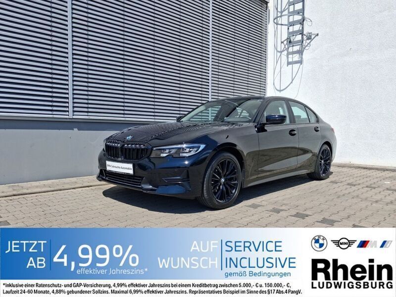 Schwarz Gebraucht 2022 BMW 318 Limousine | 31.889 € (Fairer Preis) - Bild 1/4