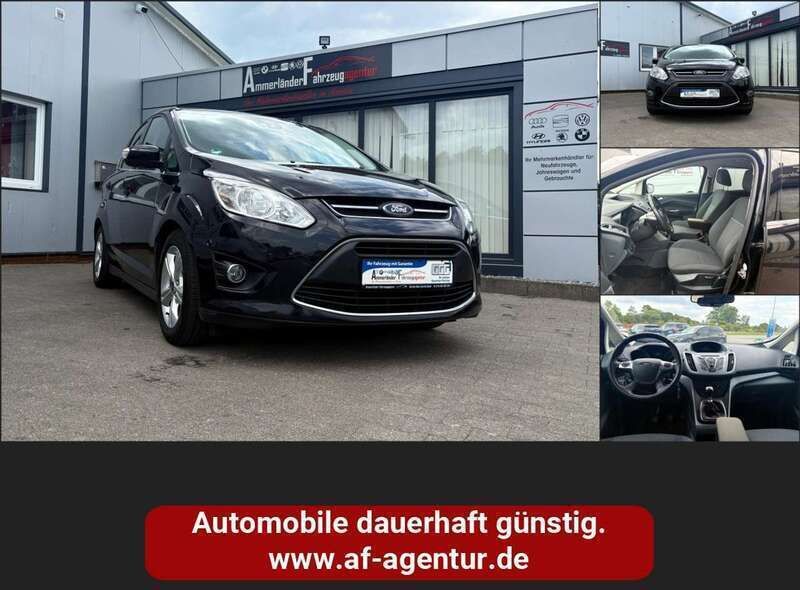 Pantherschwarz metallic Gebraucht 2013 Ford C-MAX Titanium Van / Kleinbus | 7.890 € (Teuer) - Bild 1/4