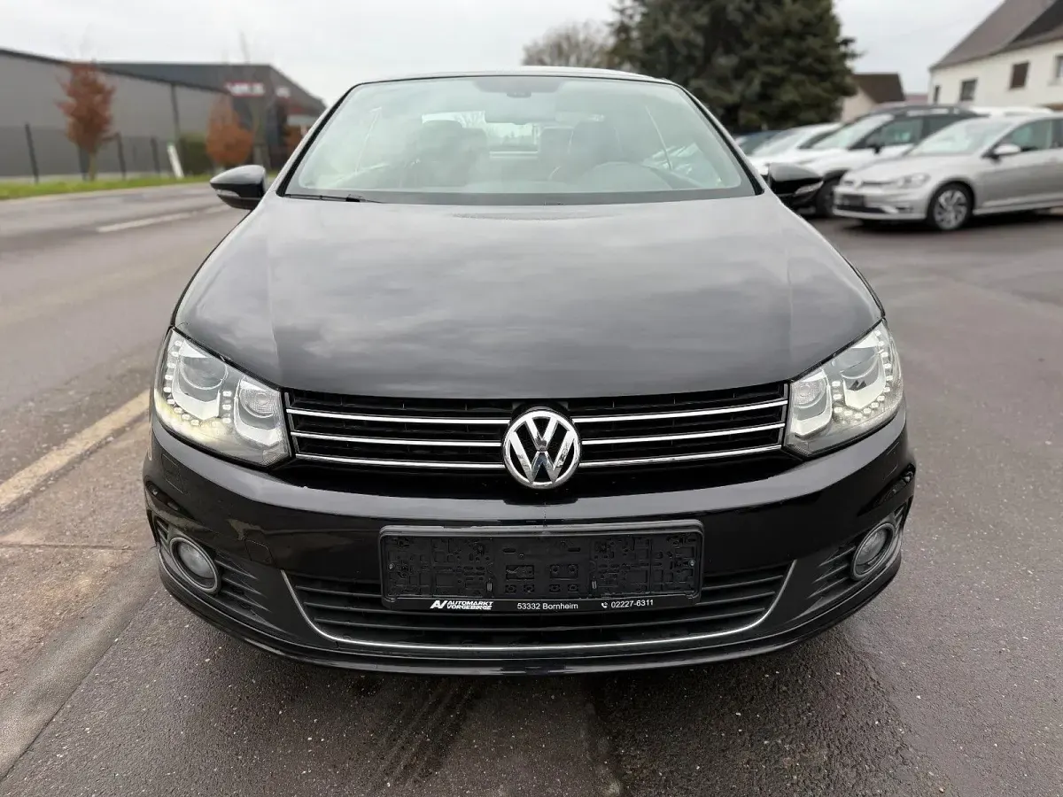 Brugt VW Eos Basis 122 HK (89 kW) 2012 Sort Cabriolet