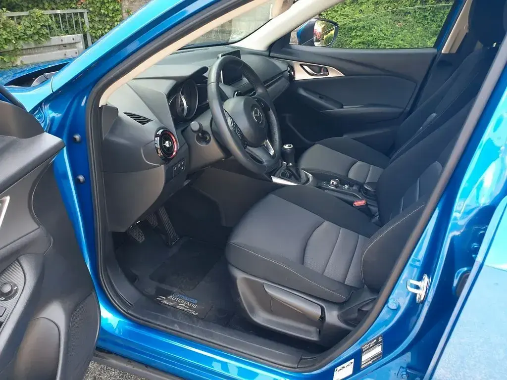 Gebraucht Mazda CX-3 Exclusive-Line 120 PS (88 kW) 2015 Blau SUV