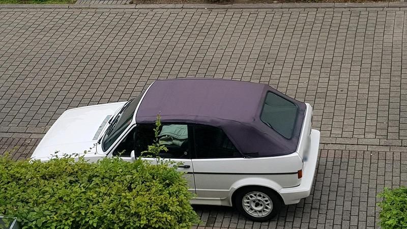 Gebraucht VW Golf Cabriolet 98 PS (72 kW) 1990 Weiß Cabrio