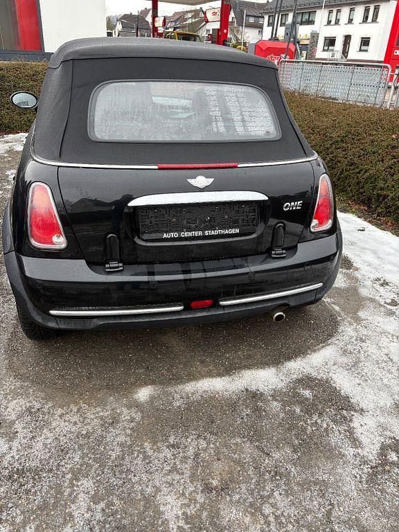 Gebraucht Mini One Cabriolet 90 PS (66 kW) 2005 Schwarz Cabrio