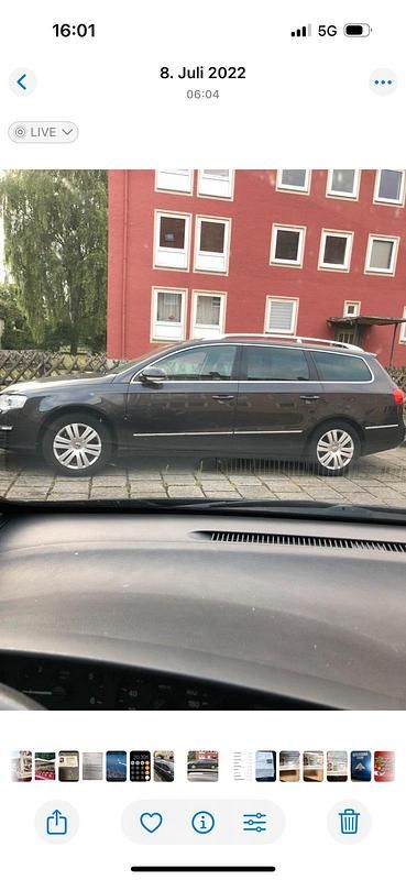 Braun Gebraucht 2007 VW Passat Kombi | 2.490 € (Guter Preis) - Bild 1/4