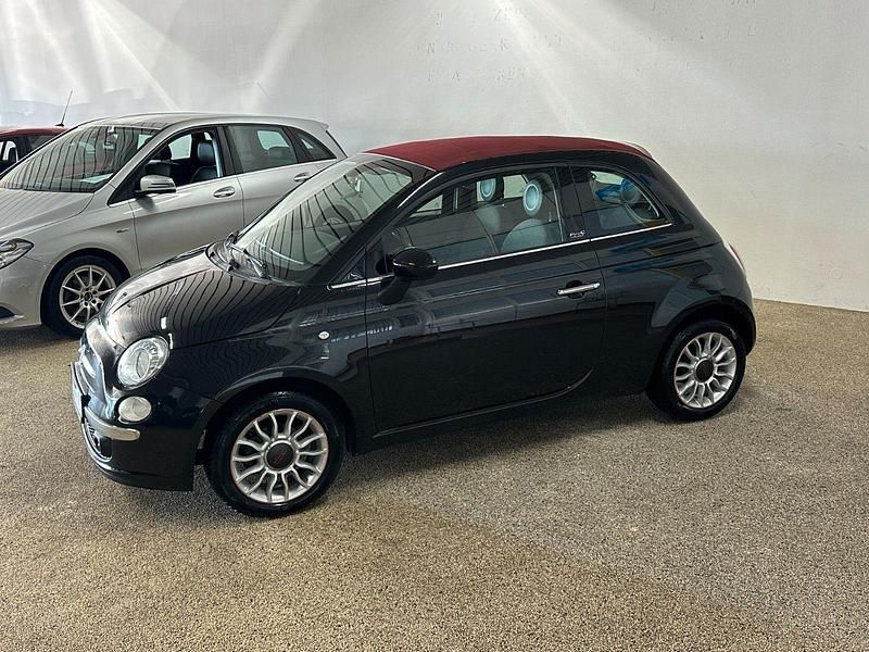 Gebraucht Fiat 500 Lounge 69 PS (50 kW) 2012 Schwarz Cabrio