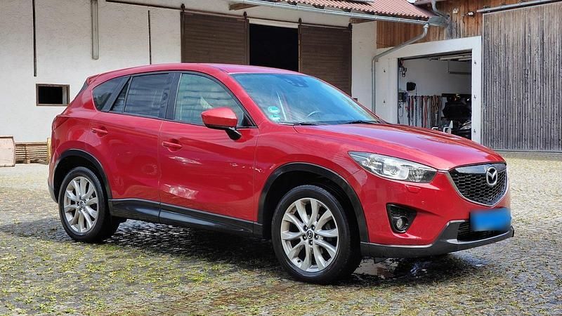 Gebraucht Mazda CX-5 150 PS (110 kW) 2014 Rot SUV