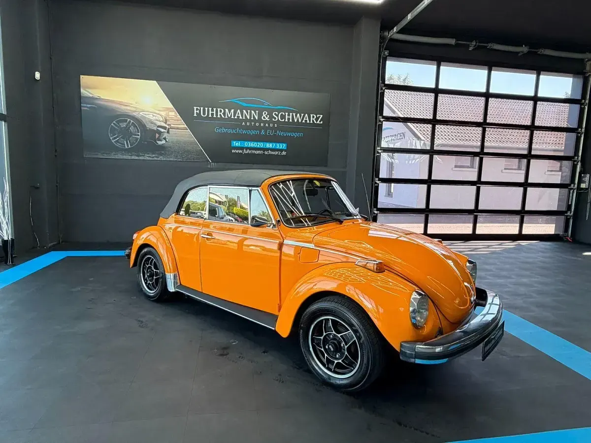 Gebraucht VW Käfer 50 PS (36 kW) 1973 Orange Cabrio