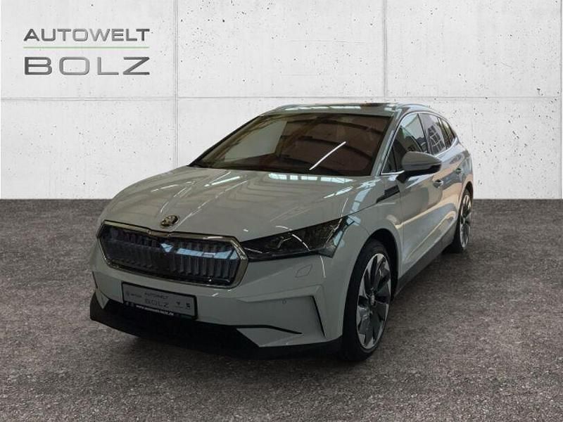 Grau Gebraucht 2021 Skoda Enyaq iV Suite SUV | 37.490 € (Fairer Preis) - Bild 1/4