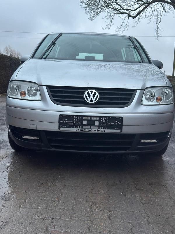 Gebraucht VW Touran 102 PS (75 kW) 2004 Silber Van / Kleinbus
