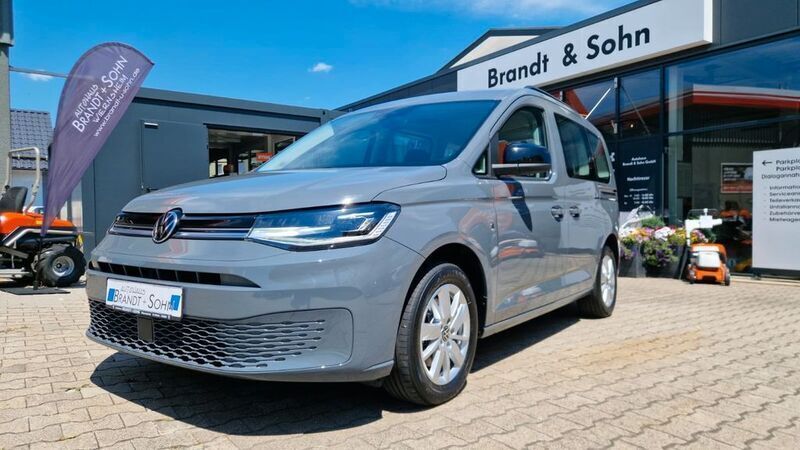 Grau Gebraucht 2022 VW Caddy Life Van / Kleinbus | 29.250 € (Teuer) - Bild 1/4