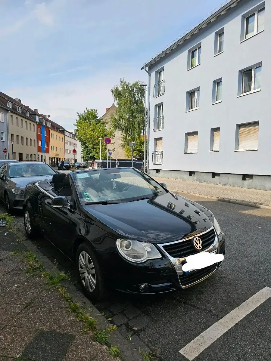 Gebraucht VW Eos 122 PS (89 kW) 2008 Schwarz Cabrio