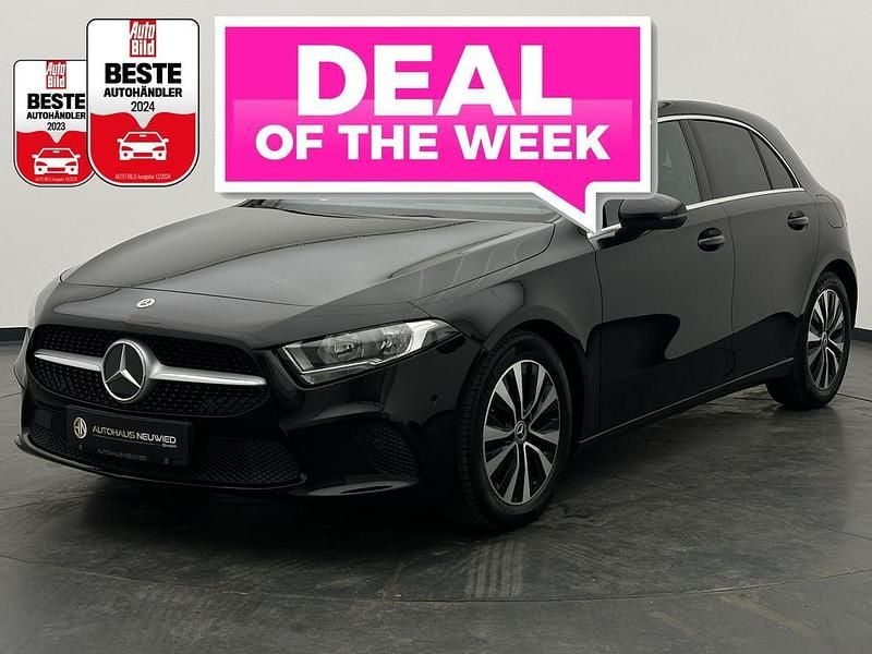 Schwarz Gebraucht 2022 Mercedes A180 Progressive Limousine | 21.900 € (Guter Preis) - Bild 1/4