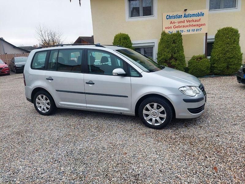 Silber Gebraucht 2008 VW Touran Van / Kleinbus | 2.490 € (Superpreis) - Bild 1/4