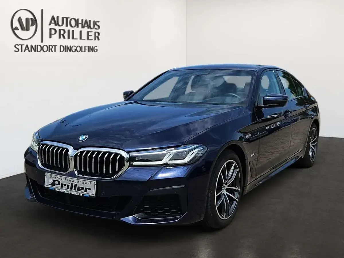 Gebraucht BMW 540 M Sport 333 PS (244 kW) 2021 Tansanitblau ii metallic Limousine