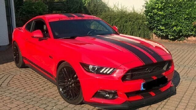 Second-hand Ford Mustang 574 CP (422 kW) 2017 Roșu Coupe