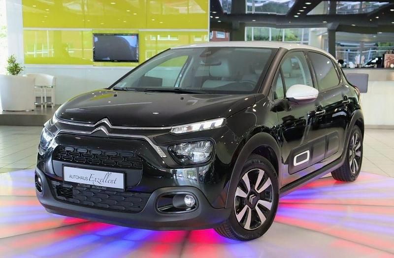 Noir perla nera Gebraucht 2023 Citroën C3 Shine Kleinwagen | 15.800 € (Fairer Preis) - Bild 1/4