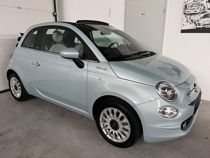 Grün Gebraucht 2022 Fiat 500C Dolcevita Cabrio | 15.450 € (Fairer Preis) - Bild 1/4