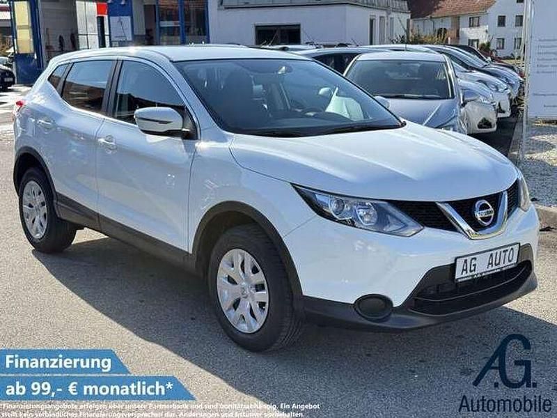 Weiß Gebraucht 2017 Nissan Qashqai Visia SUV | 12.999 € (Fairer Preis) - Bild 1/4