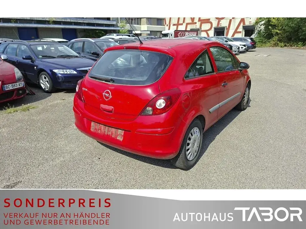 Gebraucht Opel Corsa 60 PS (44 kW) 2007 Rot Kleinwagen