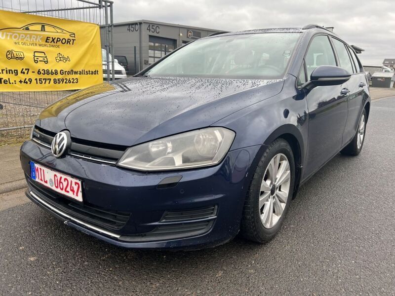 Gebraucht VW Golf VII Comfortline 110 PS (80 kW) 2014 Blau Kombi
