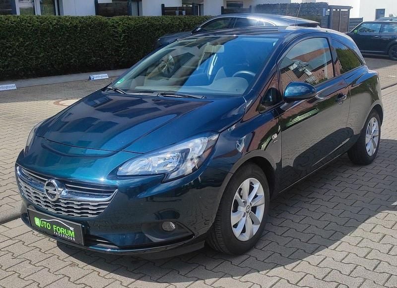 Gebraucht Opel Corsa 90 PS (66 kW) 2016 Grün Kleinwagen