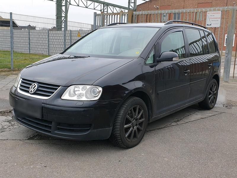 Gebraucht VW Touran 2006 Schwarz Van / Kleinbus