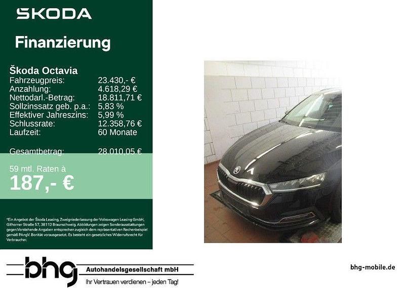 Schwarz Gebraucht 2022 Skoda Octavia Style Kombi | 23.430 € (Fairer Preis) - Bild 1/2