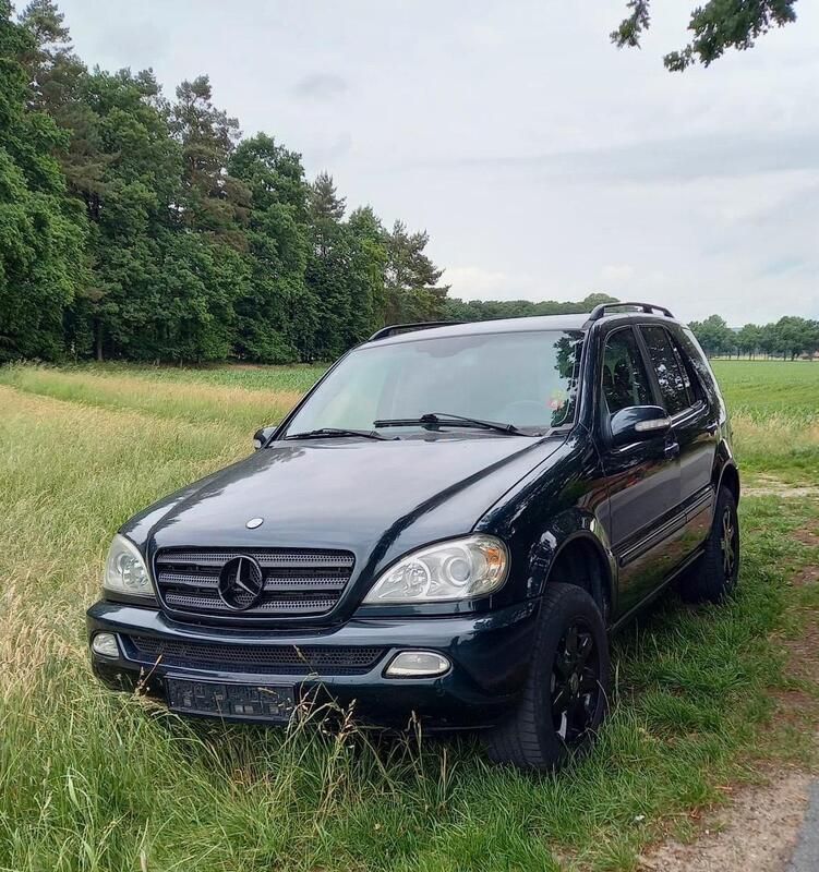 Blau Gebraucht 2002 Mercedes ML270 SUV | 3.000 € - Bild 1/4