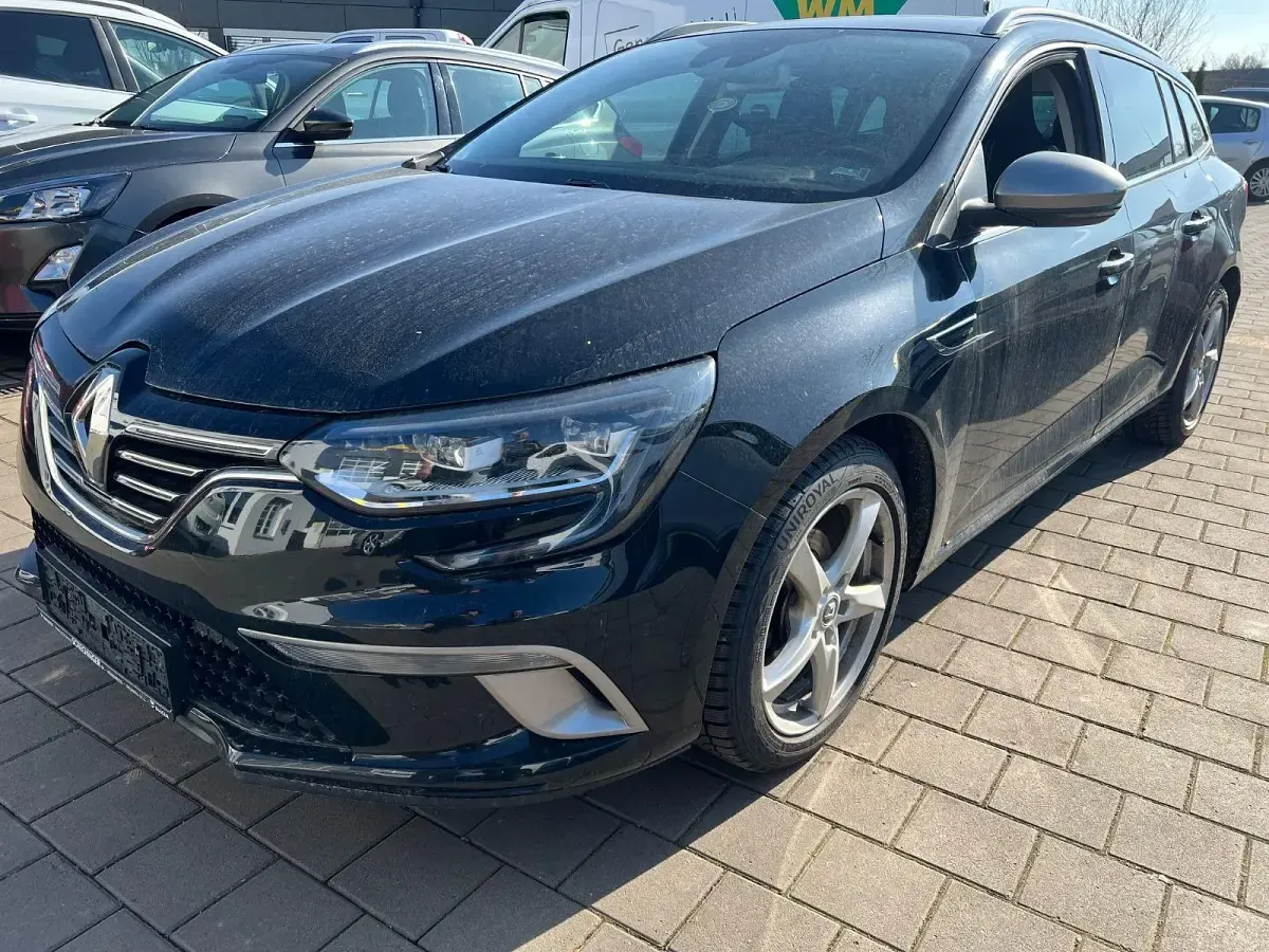 Gebraucht Renault Mégane GrandTour GT-Line 132 PS (97 kW) 2017 Schwarz Kombi