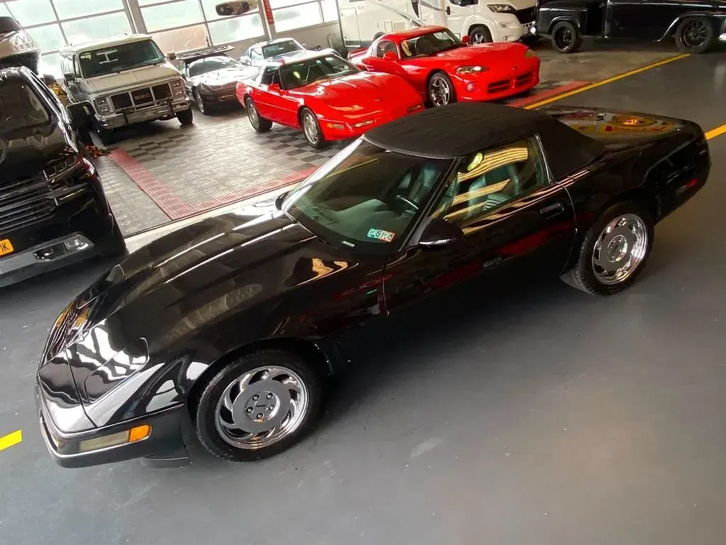 Gebraucht Corvette C4 300 PS (220 kW) 1995 Schwarz Cabrio