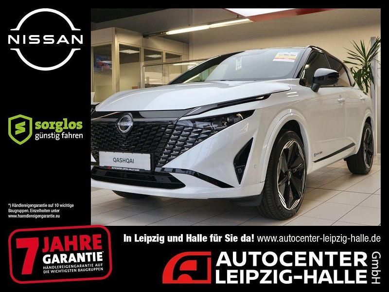 Pearl white Neu 2025 Nissan Qashqai SUV | 33.490 € (Superpreis) - Bild 1/4