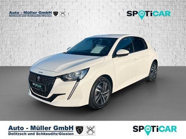 Gebraucht Peugeot 208 Allure 101 PS (74 kW) 2020 Weiß Kleinwagen