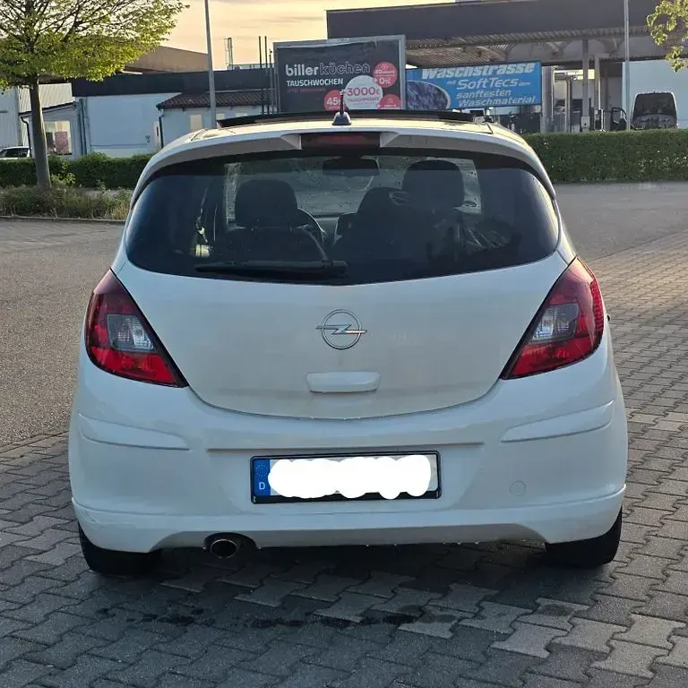 Gebraucht Opel Corsa OPC 90 PS (66 kW) 2009 Weiß Kleinwagen