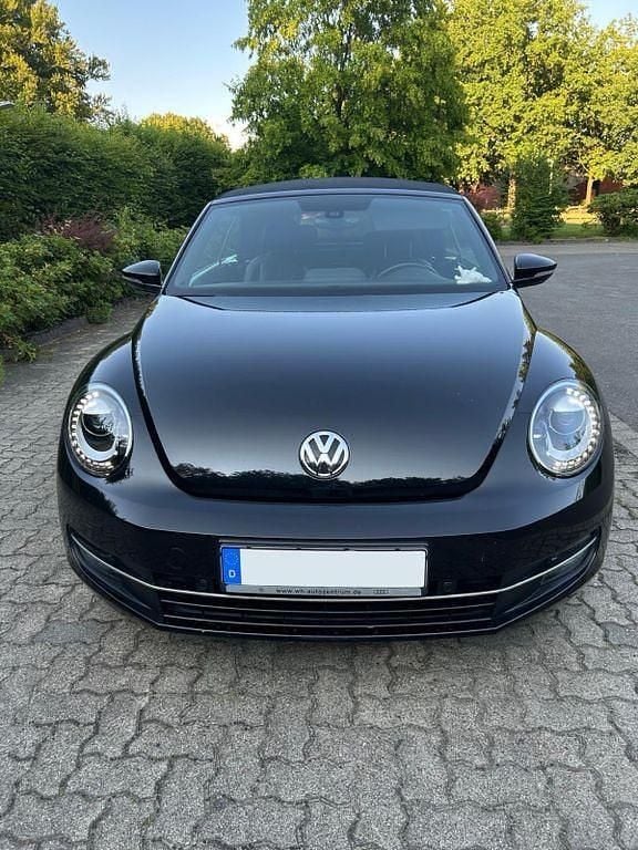 Schwarz Gebraucht 2013 VW Beetle Design Cabrio | 12.490 € (Superpreis) - Bild 1/4
