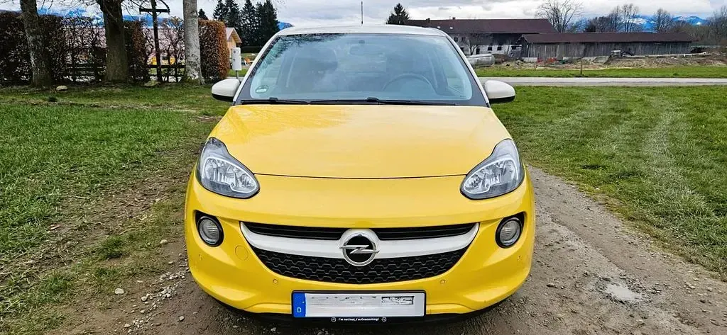Usata Opel Adam Slam 87 CV (63 kW) 2014 Giallo Utilitaria
