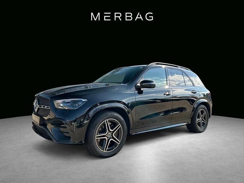 Metalliclack obsidianschwarz Gebraucht 2024 Mercedes GLE350 SUV | 81.400 € - Bild 1/4