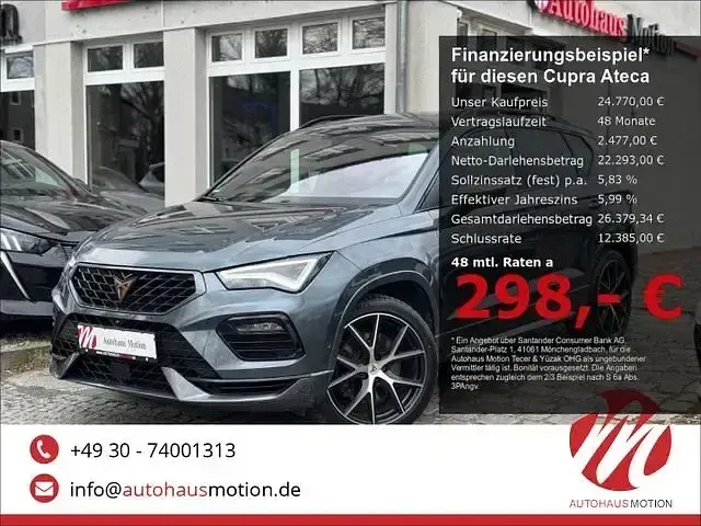 Usata Cupra Ateca 300 CV (220 kW) 2020 Grigio SUV
