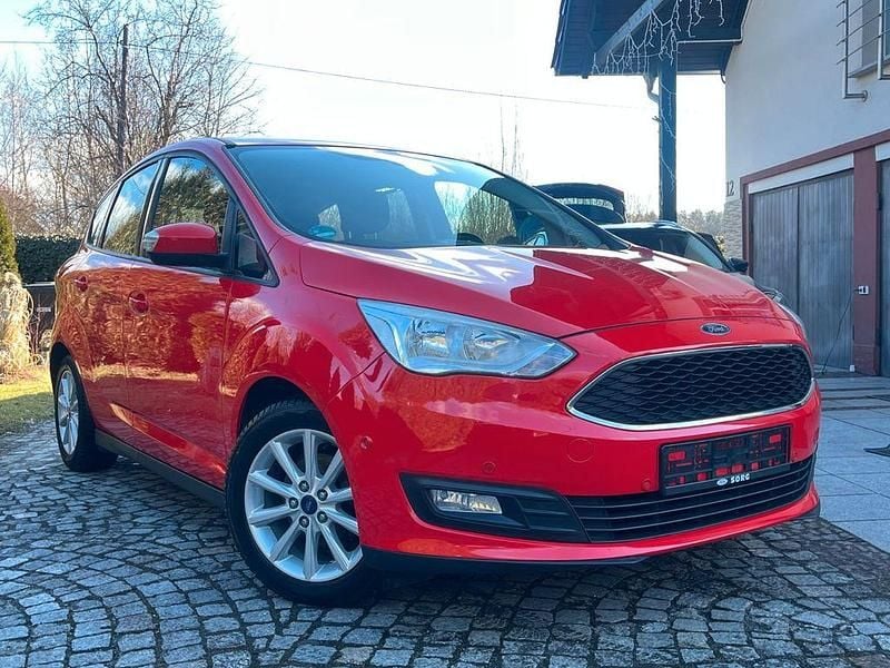Gebraucht Ford C-MAX Cool & Connect 125 PS (91 kW) 2017 Rot Van / Kleinbus