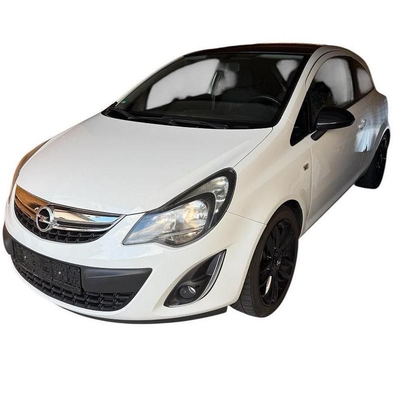 Weiß Gebraucht 2012 Opel Corsa Edition Kleinwagen | 4.299 € (Etwas zu teuer) - Bild 1/4