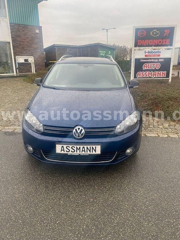 Blau Gebraucht 2011 VW Golf VI Style Kleinwagen | 8.800 € (Teuer) - Bild 1/4