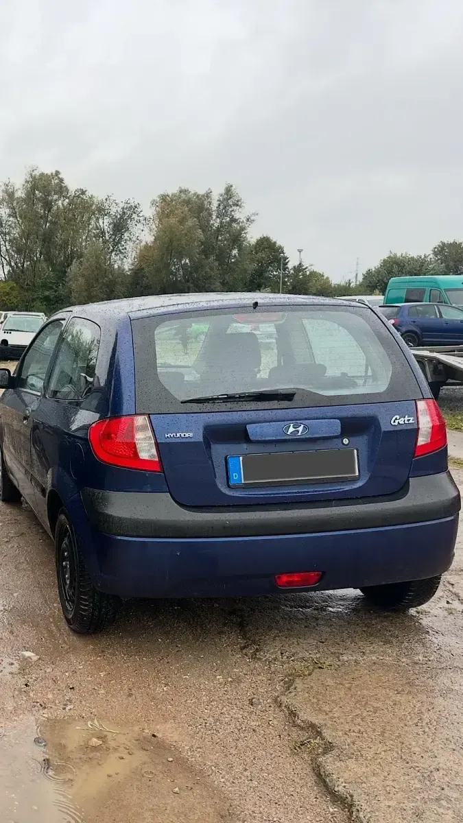 Gebraucht Hyundai Getz 2008 Blau Kleinwagen