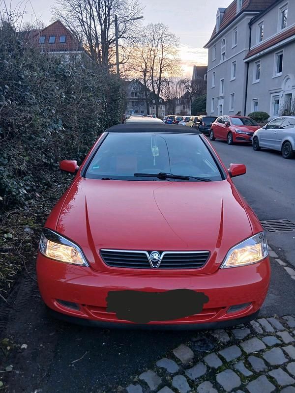 Gebraucht Opel Astra Cabriolet 103 PS (75 kW) 2003 Rot Cabrio