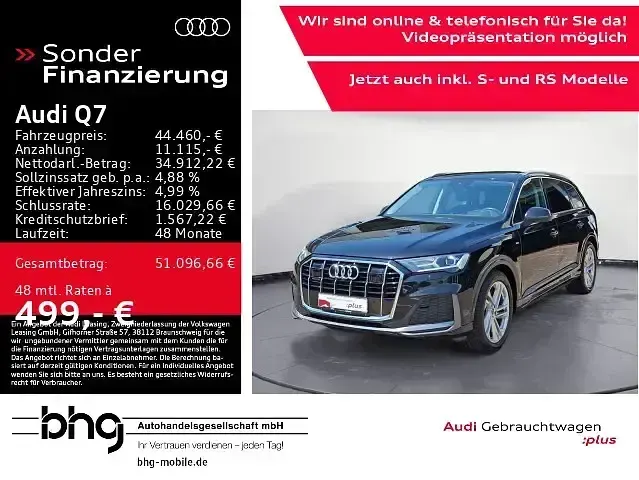 Gebraucht Audi Q7 S-Line 286 PS (210 kW) 2022 SUV
