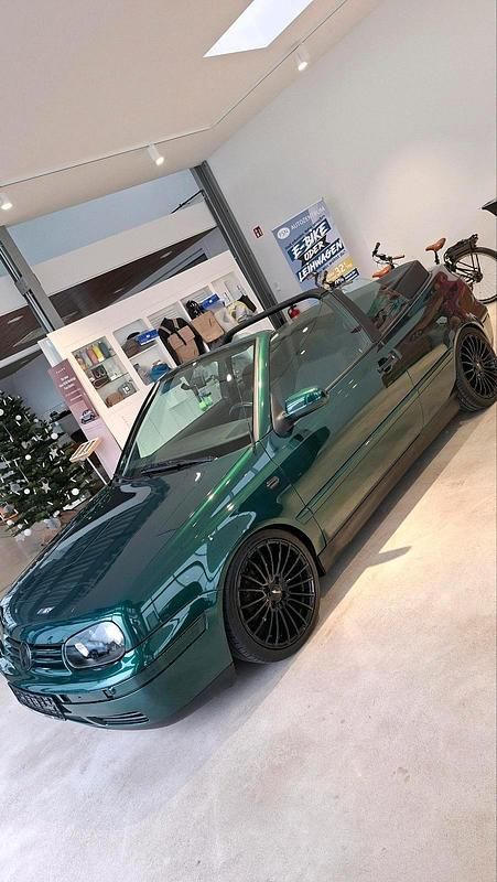 Gebraucht VW Golf Cabriolet 75 PS (55 kW) 1998 Grün Cabrio