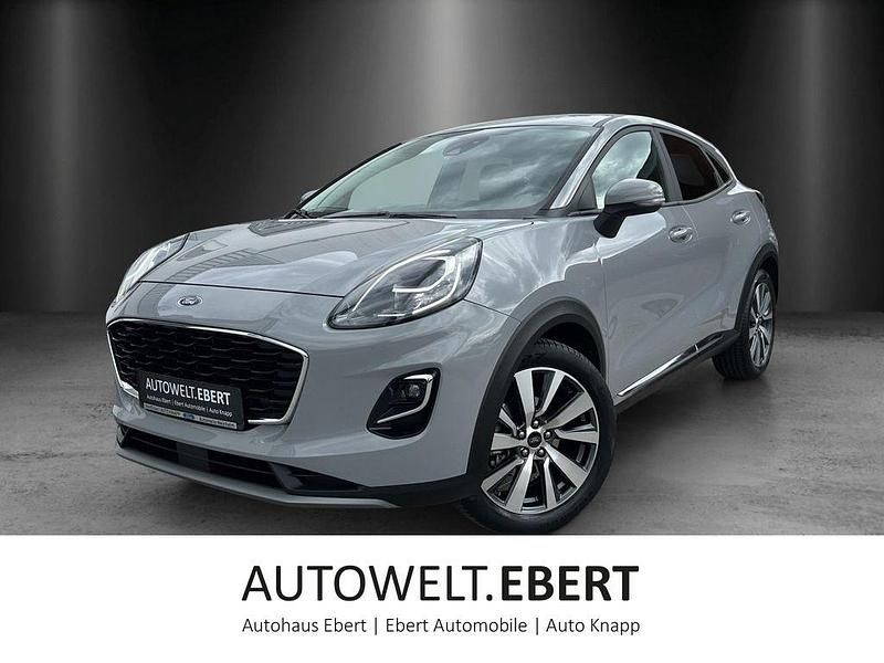 Grau Gebraucht 2021 Ford Puma Gen-E Titanium X SUV | 17.890 € (Guter Preis) - Bild 1/4
