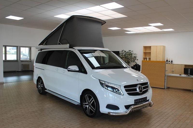 Weiß Gebraucht 2017 Mercedes V250 Marco Polo Van / Kleinbus | 49.950 € (Etwas zu teuer) - Bild 1/4