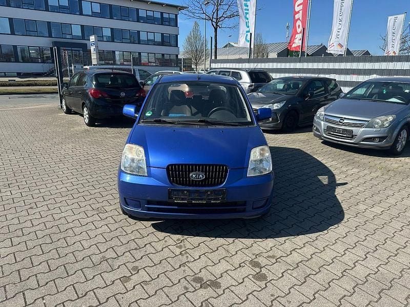 Gebraucht Kia Picanto LX 65 PS (47 kW) 2005 Blau Kleinwagen