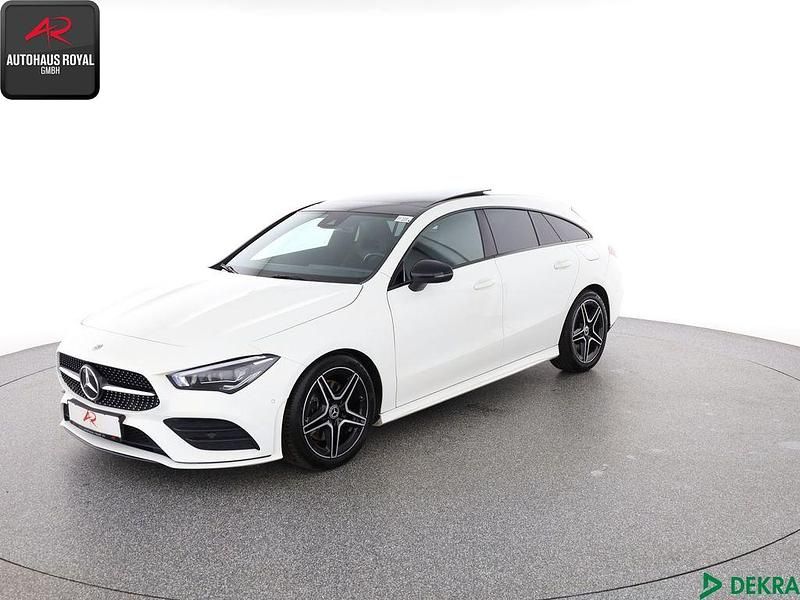 Polarweiss Gebraucht 2019 Mercedes CLA220 Shooting Brake AMG Kombi | 28.780 € (Etwas zu teuer) - Bild 1/4