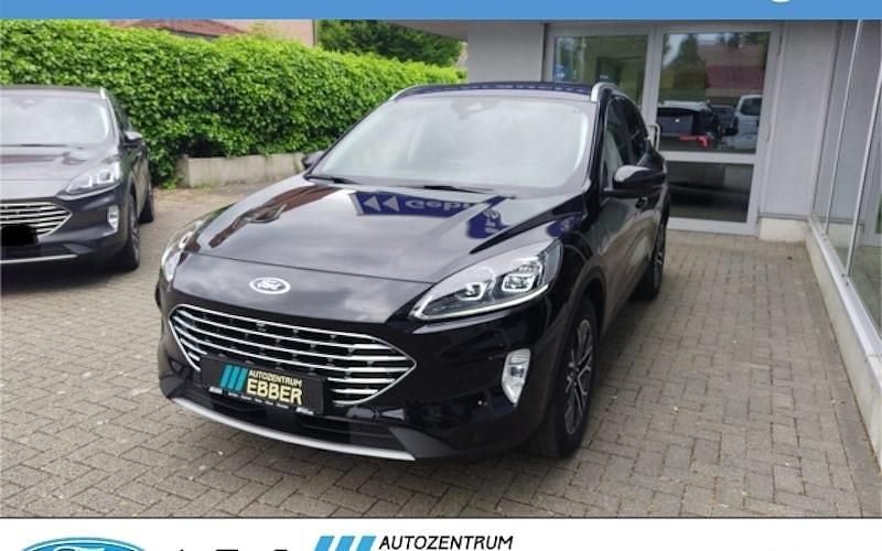 Schwarz Gebraucht 2021 Ford Kuga Titanium X SUV | 18.482 € (Guter Preis) - Bild 1/4