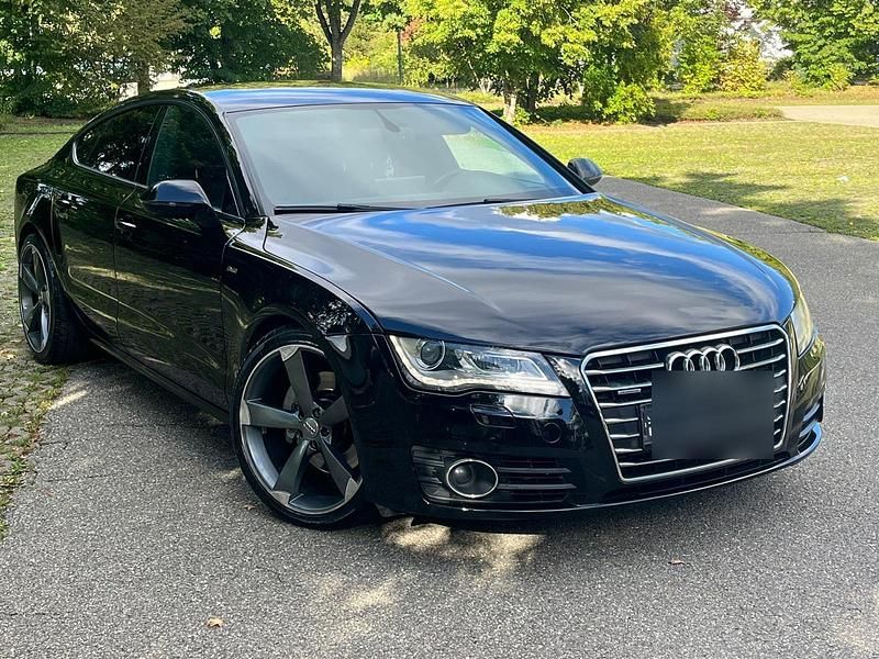 Schwarz Gebraucht 2012 Audi A7 S-Line Kleinwagen | 14.890 € (Superpreis) - Bild 1/4